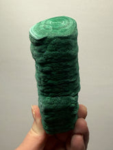 Load image into Gallery viewer, 4.6” High-Grade Malachite Stalactite Botryoidal “Cave” Formation | DR Congo | Mineral Collector Specimen