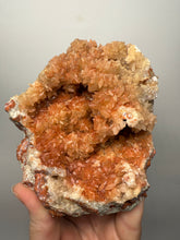 Load image into Gallery viewer, Orange Scalenohedral Calcite Cluster LARGE – Emery County, Utah Collector Mineral Specimen