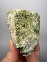 Load image into Gallery viewer, Gemmy Green Garnet on Matrix – Pakistan Collector Specimen