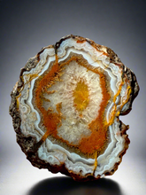 Load image into Gallery viewer, Rare Moroccan Orange Plume Carnelian Agate Collected by Indigenous Nomads | Ancient Beauty from the Sahara