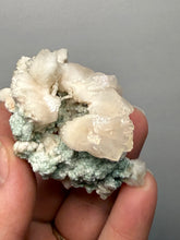 Load image into Gallery viewer, High-Grade Pearl Stilbite & Pearl Heulandite — Zeolite Collector Specimen | Maharashtra, India