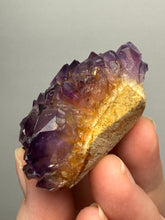 Load image into Gallery viewer, Premium Hematite-Phantom Deep Magenta Ametrine Cluster | Deccan Traps, India | Collector Mineral Specimen