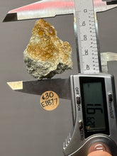 Load image into Gallery viewer, Hessonite Garnet Cluster on Matrix – Natural Collector Specimen from Pakistan | High-Grade Orange-Red Garnet Crystals