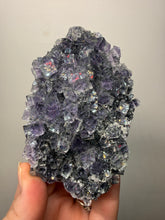 Load image into Gallery viewer, High Grade Purple YGX Fluorite Cluster – Yaogangxian Mine, Hunan, China | Collector Mineral Specimen