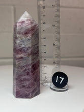 Load image into Gallery viewer, Blue Rose Quartz Obelisk Tower from Brazil • High Grade