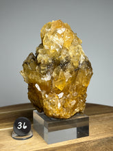 Load image into Gallery viewer, Glowing Flame Calcite Cluster from Maharashtra • High Grade