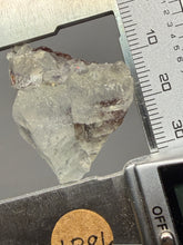 Load image into Gallery viewer, Lustrous Apophyllite over Red Heulandite (Zeolite Pocket) — Deccan Traps, Maharashtra, India