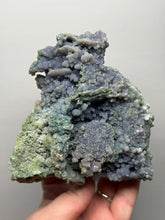 Load image into Gallery viewer, 5.2” Indonesian Grape Agate (Radial Spray Terminated Quartz) Display Specimen | Mamuju, West Sulawesi, Indonesia