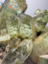 Load image into Gallery viewer, Chlorite-Included Quartz Cluster (Green Phantom Quartz) | Pakistan Mineral Specimen