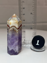 Load image into Gallery viewer, Amethyst and Agate Obelisk Tower