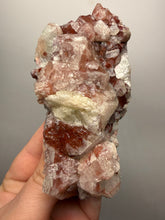 Load image into Gallery viewer, Rare Red + Green Apophyllite Crystal Cluster – High Grade Collector Mineral Specimen | India