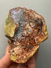 Load image into Gallery viewer, “Goblin Chalcedony” Pink & Orange Druzy Botryoidal Stalactites — Tichka Massif, High Atlas, Morocco