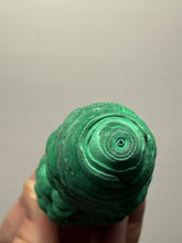 Load image into Gallery viewer, 4.5” High-Grade Malachite Stalactite “Cave” Formation | DR Congo | Mineral Collector Specimen