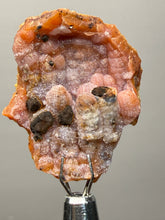 Load image into Gallery viewer, “Goblin Chalcedony” Pink and Red Druzy Botryoidal Stalactites — Tichka Massif, High Atlas, Morocco