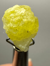 Load image into Gallery viewer, Vibrant Yellow Brucite Thumbnail Mineral Specimen | Collector Crystal from Killa Saifullah District in Balochistan Province, Pakistan