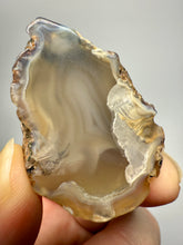 Load image into Gallery viewer, Polished Malawi Agate Half – High-Grade African Banded Agate Display Specimen