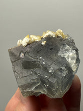 Load image into Gallery viewer, Isometric Fluorite & Scalenohedral Calcite Specimen | Pakistan Mineral Collector Display Piece