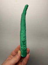 Load image into Gallery viewer, 6.5” Malachite Stalactite — Botryoidal “Cave” Formation | DR Congo | Collector Mineral Specimen