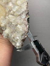 Load image into Gallery viewer, BIG Pearl & Pink Stilbite Flower Crystals w Clear Apophyllite | Maharashtra, India | Collector Display Specimen