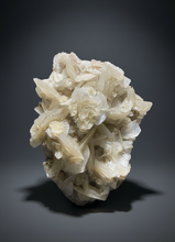 Load image into Gallery viewer, LARGE Silvery Bladed “Rose” Calcite Cluster – Yaogangxian Mine, Hunan, China