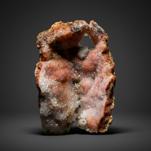 Load image into Gallery viewer, “Goblin Chalcedony” Pink & Orange Druzy Botryoidal Stalactites — Tichka Massif, High Atlas, Morocco