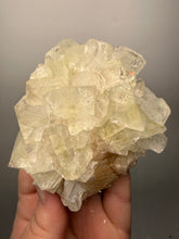 Load image into Gallery viewer, High-Grade Light Green Apophyllite on Pink Stilbite Zeolite | Indian Collector Mineral Specimen