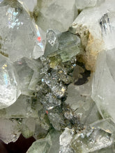 Load image into Gallery viewer, Chlorite-Included Quartz Cluster (Green Phantom Quartz) – Pakistan Mineral Specimen