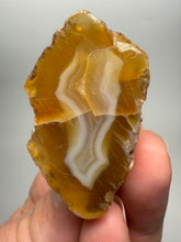 Load image into Gallery viewer, Polished Malawi Agate Half – High-Grade African Banded Agate Display Specimen