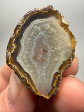 Load image into Gallery viewer, Polished Malawi Agate Half – High-Grade African Banded Agate Display Specimen