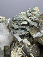 Load image into Gallery viewer, Marcasite, Pyrite & Barite Cabinet Specimen | Bounhas Mine, Oumjrane, Morocco