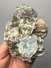 Load image into Gallery viewer, Premium Aquamarine with Mica on Matrix Collector Mineral Specimen – Nagar Valley, Pakistan
