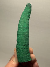 Load image into Gallery viewer, 4.6” High-Grade Malachite Stalactite “Cave” Formation | DR Congo | Mineral Collector Specimen