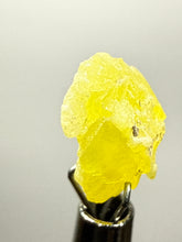 Load image into Gallery viewer, Vibrant Yellow Brucite Thumbnail Mineral Specimen | Collector Crystal from Killa Saifullah District in Balochistan Province, Pakistan