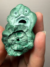 Load image into Gallery viewer, 5.9” High-Grade Malachite Stalactite “Cave” Formation | DR Congo | Mineral Collector Specimen
