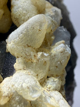 Load image into Gallery viewer, Isometric Fluorite & Scalenohedral Calcite Specimen | Pakistan Mineral Collector Display Piece