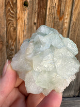 Load image into Gallery viewer, Mint Green Apophyllite Flower Stalactite • Maharashtra, India