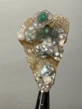 Load image into Gallery viewer, Blue-Green Chrysocolla in Botryoidal Chalcedony Cabinet Specimen | Indonesia