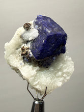 Load image into Gallery viewer, Afghan Lazurite Specimen | Deep Blue Lapis-Grade Crystal on Matrix | Collector Display Mineral