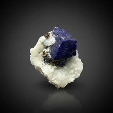 Load image into Gallery viewer, Afghan Lazurite Specimen | Deep Blue Lapis-Grade Crystal on Matrix | Collector Display Mineral
