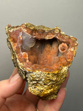 Load image into Gallery viewer, “Goblin Chalcedony” Pink & Orange Druzy Botryoidal Stalactites — Tichka Massif, High Atlas, Morocco