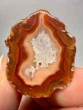 Load image into Gallery viewer, Polished Malawi Agate Half – High-Grade African Banded Agate Display Specimen