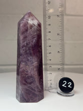 Load image into Gallery viewer, Blue Rose Quartz Obelisk Tower from Brazil • High Grade