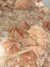 Load image into Gallery viewer, Rare Druzy Pink & Red Apophyllite Crystal Cluster – High Grade Collector Mineral Specimen | India