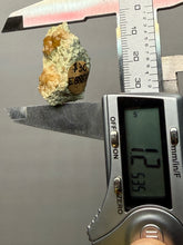 Load image into Gallery viewer, Hessonite Garnet Cluster on Matrix – Natural Collector Specimen from Pakistan | High-Grade Orange-Red Garnet Crystals