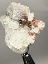 Load image into Gallery viewer, Lustrous Apophyllite over Red Heulandite (Zeolite Pocket) — Deccan Traps, Maharashtra, India