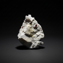 Load image into Gallery viewer, High-Grade Naturally Faceted Red Spessartine Garnet on Matrix — Skardu, Pakistan