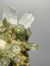 Load image into Gallery viewer, Chlorite-Included Quartz Cluster (Green Phantom Quartz) | Pakistan Mineral Specimen