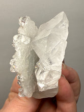 Load image into Gallery viewer, High-Luster Apophyllite with Red Heulandite & Pink Stilbite on Druzy Chalcedony