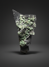 Load image into Gallery viewer, High-Grade Green Wavellite Collectors Specimen - Radiating Botryoidal Crystal Formation - Arkansas, USA