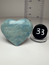 Load image into Gallery viewer, Blue Trolleite from Brazil • Heart